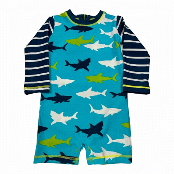 Hatley Surfer Style Swimsuit Size 9-12 Months - Picture 1 of 5
